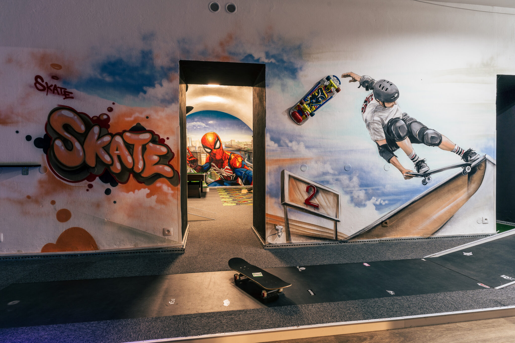Indoor hřiště – bowlingová dráha